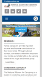 Mobile Screenshot of caregiving.org